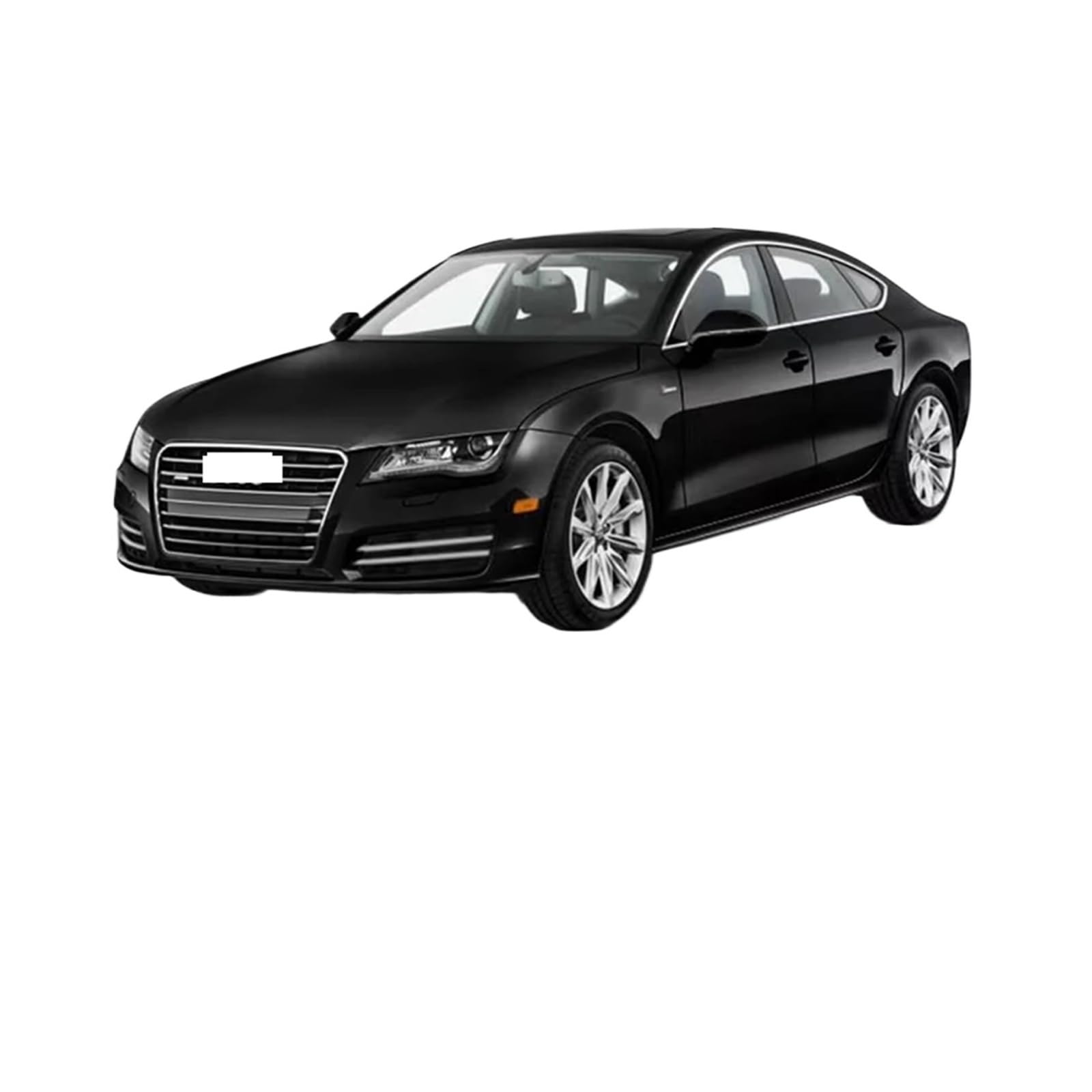 Kompatibel for Audi A7 S7 2012–2018 2019–2024 Edelstahl schwarz Außenfenster Zierleiste Seitenschweller Abdeckung Trim 10 Stück Chrom löschen(2012 to 2018) von XFSBHMKH