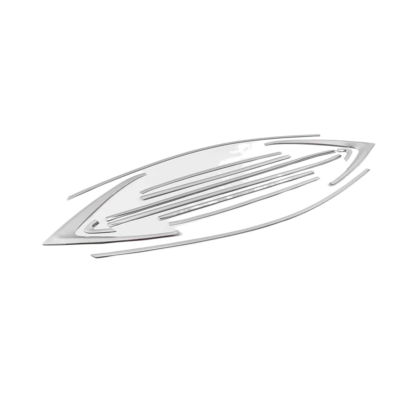 Kompatibel for Chevrolet Equinox 2018–2023 Edelstahl Schwarz Chrom Kohlefaser Außenfensterleiste Seitenschwellerverkleidung von XFSBHMKH