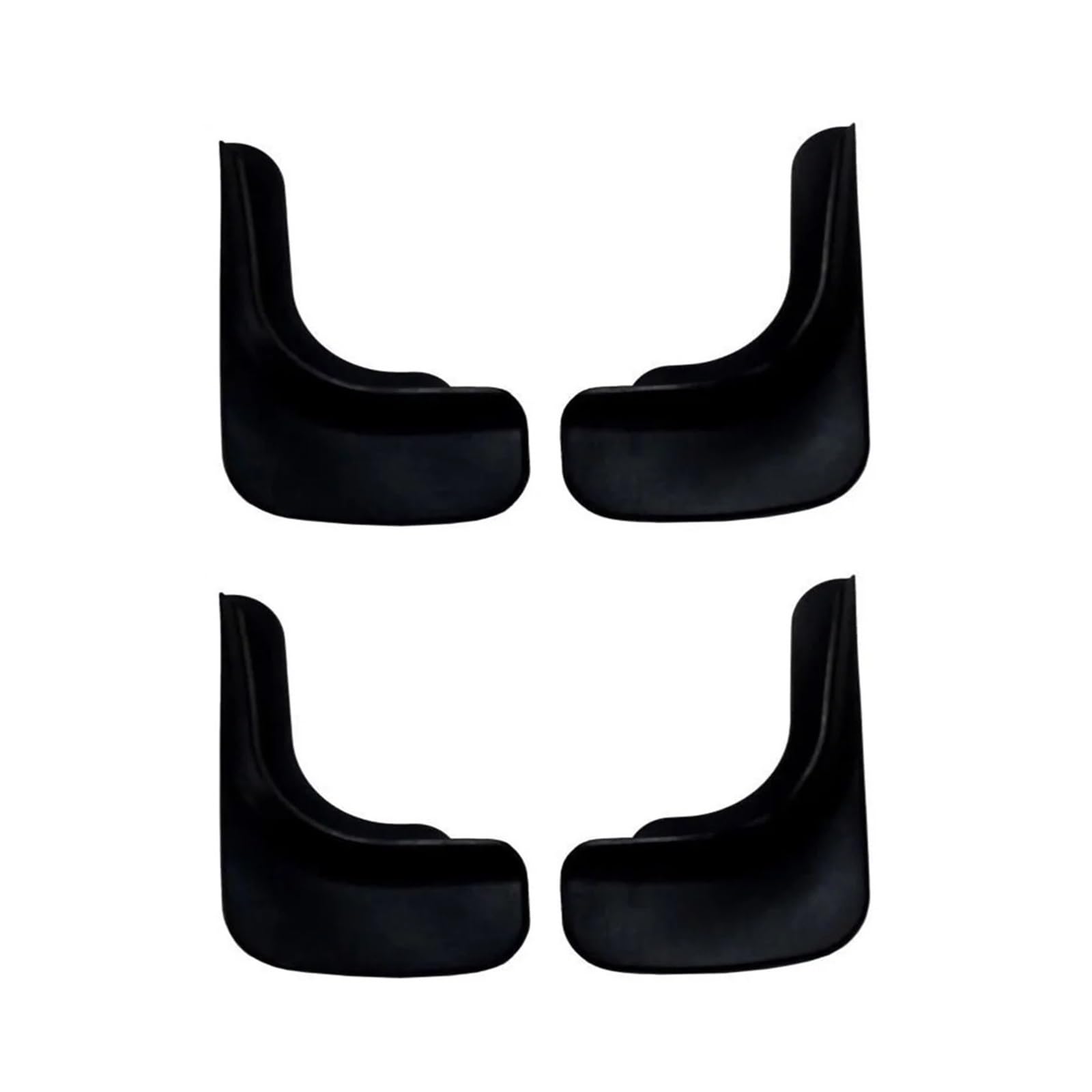 Kompatibel for Dacia Logan MCV Auto-Kotflügel, 4 Stück ab 2014. Flexible Kunststoff-Schmutzfänger for Kotflügel, A+-Qualität, Tuning for Autozubehör von XFSBHMKH