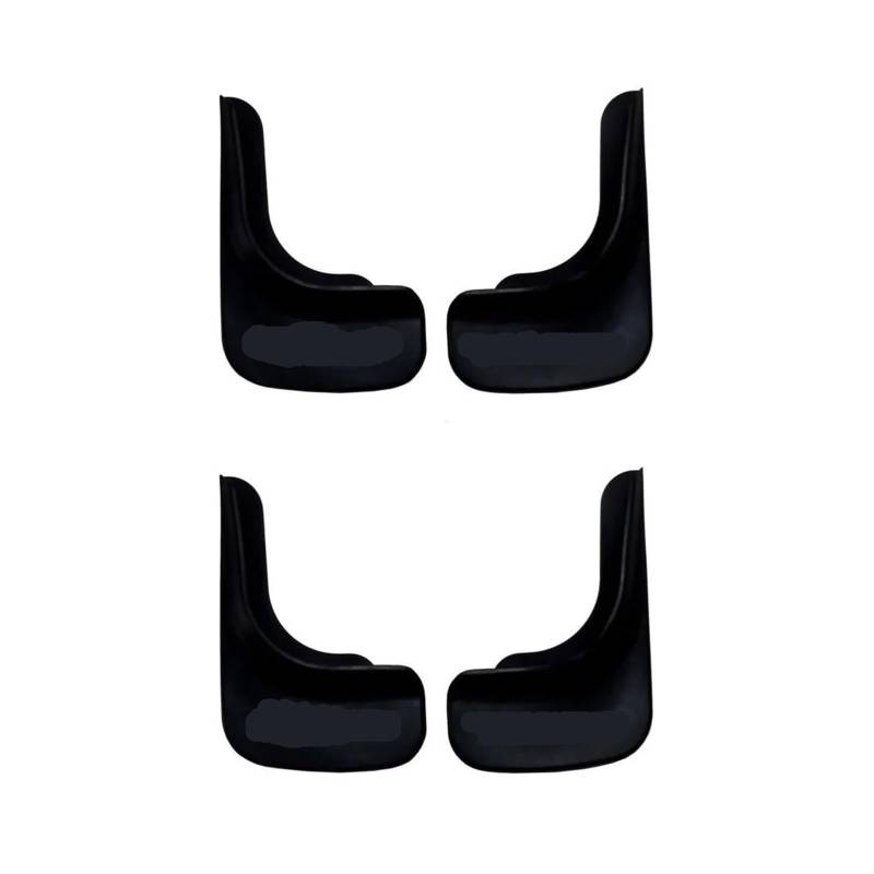 Kompatibel for Fiat Doblo D3 Auto-Kotflügel, 4 Stück, 2010–2018, flexible Kunststoff-Schmutzfänger, Kotflügel, A+-Qualität, Kfz-Zubehör, Tuning von XFSBHMKH