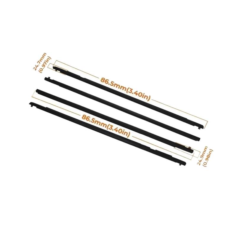 Kompatibel for Mazda 6 2004-2012 for Mazda 3 2004-2009 Autofenster-Dichtungsstreifen, Dichtungsband, Zierleiste, Gummidichtung for äußere Fensterglas(For 3) von XFSBHMKH