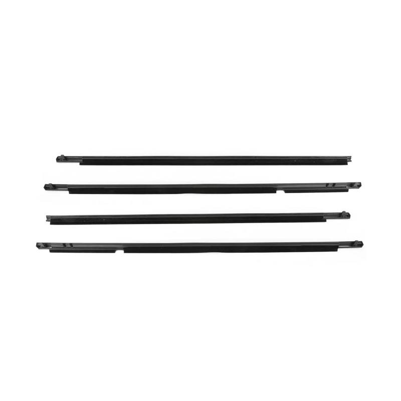 Kompatibel for Toyota Corolla 2008-2013 Fensterdichtungen, 4 Stück, Gummidichtungsstreifen vorn und hinten, 7573012300 7571002210 von XFSBHMKH