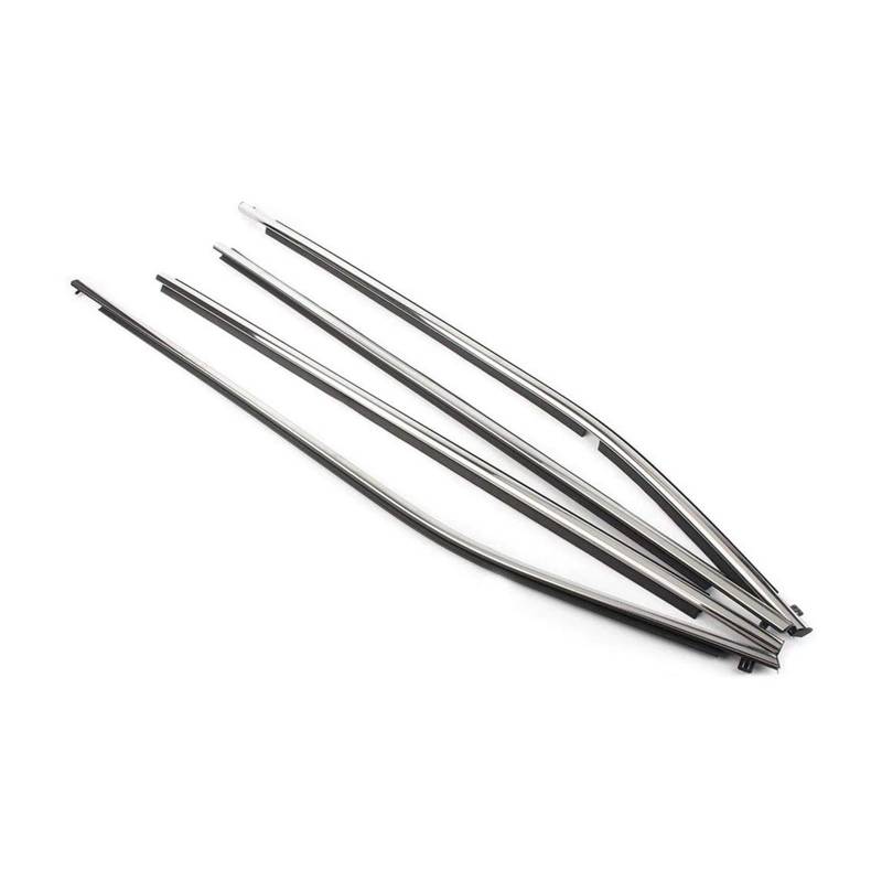 Kompatibel for Toyota Corolla 2015 2016 2017 2018 2019 Autofenster-Zierleiste, Dichtungsband, 4 Stück von XFSBHMKH