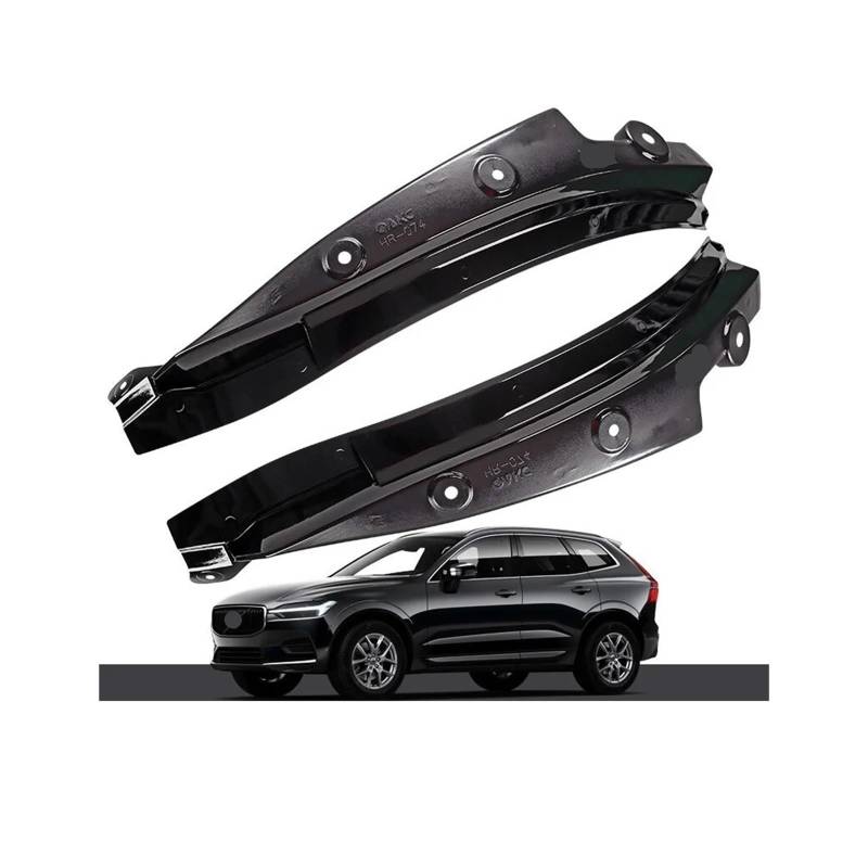Kompatibel for Volvo XC60 Schmutzfänger Blau 2018 2019 2020 2021 2022 Spezielle Hintertür-Hinterrad-Kotflügel-Modifikation Autozubehör Kotflügel(Onyx black) von XFSBHMKH