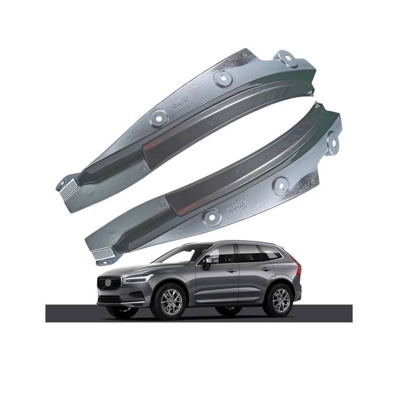 Kompatibel for Volvo XC60 Schmutzfänger Blau 2018 2019 2020 2021 2022 Spezielle Hintertür-Hinterrad-Kotflügel-Modifikation Autozubehör Kotflügel(Osmium grey) von XFSBHMKH