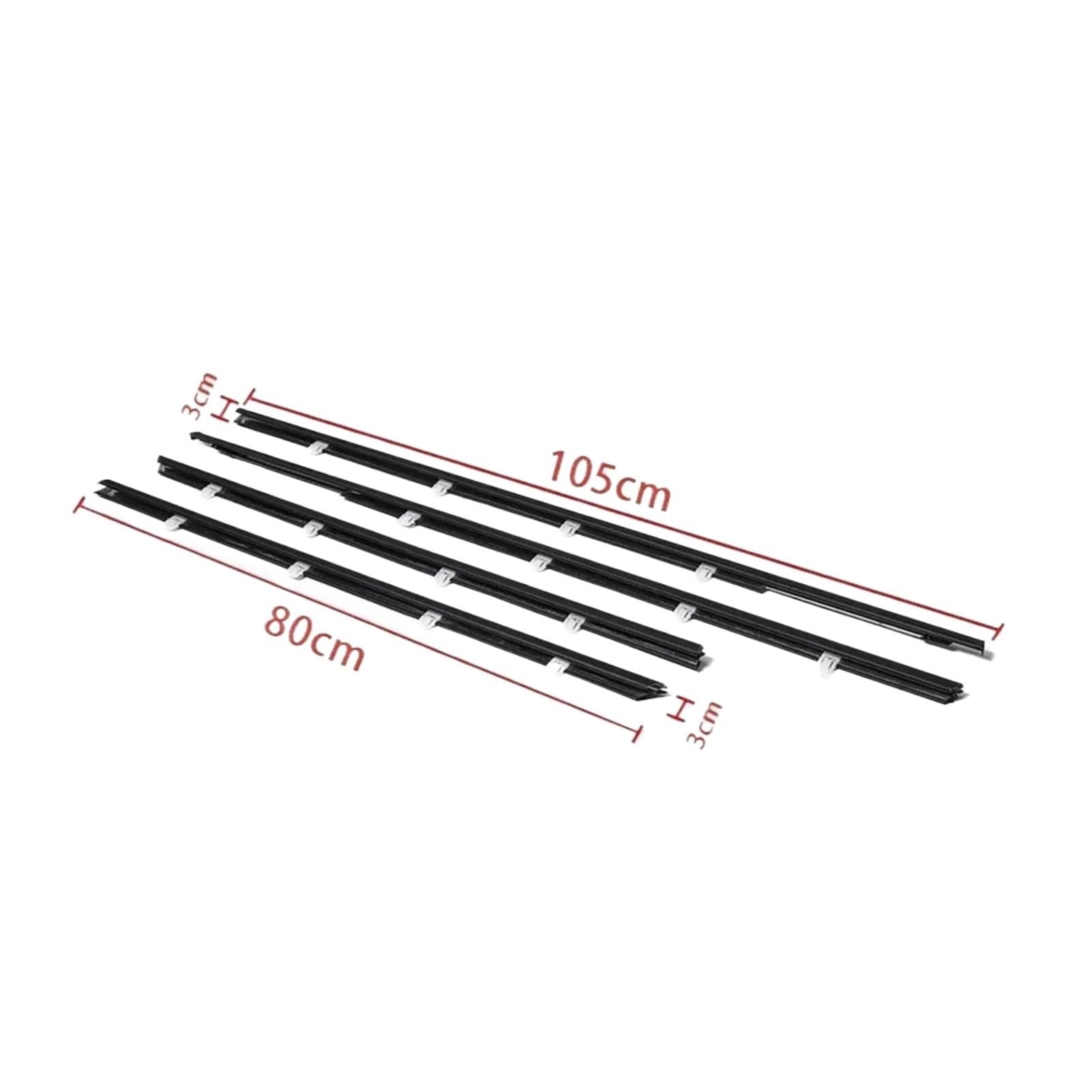 Kompatibel mit Honda Civic 2006–2015 Fenster Weatherstrip Äußere Glas Dichtung Gürtel Trim Abdichtung Gummi Streifen Fenster Wasserdichte Glas Dichtung(For 12-15) von XFSBHMKH