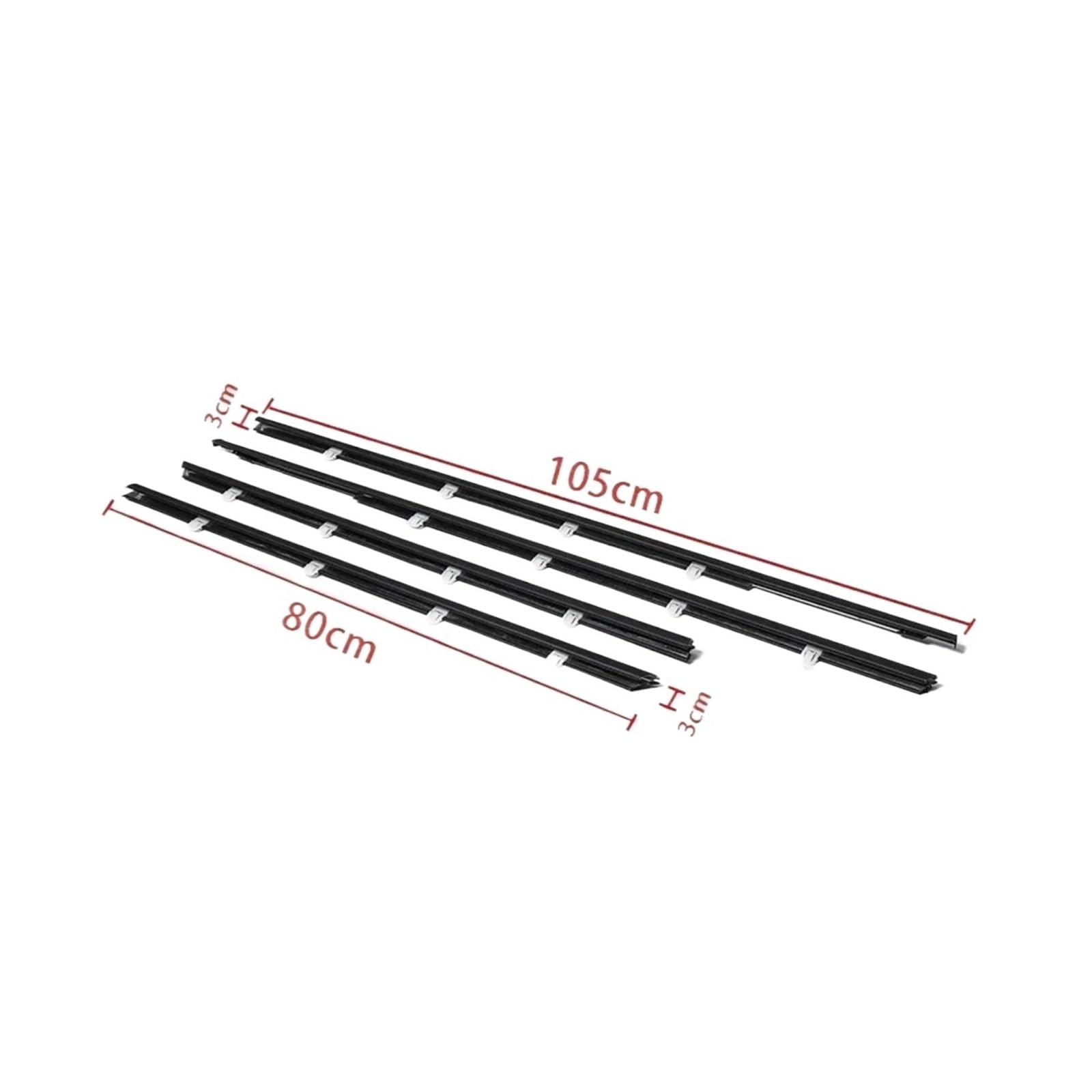 Kompatibel mit Honda Civic 2006–2019 Fenster Weatherstrip Äußere Glas Dichtung Gürtel Trim Abdichtung Gummi Streifen Fenster Wasserdichte Glas Dichtung(For 12-15) von XFSBHMKH