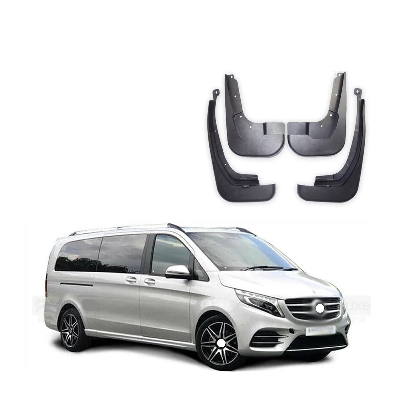 Original OEM-Spritzschutz, Schmutzfänger, kompatibel mit Mercedes Benz V-Klasse AMG Line 2016–2023 Original OEM-Spritzschutz, Schmutzfänger, kompatibel mit Mercedes Benz V-Klasse AMG Line 2016–2023 von XFSBHMKH