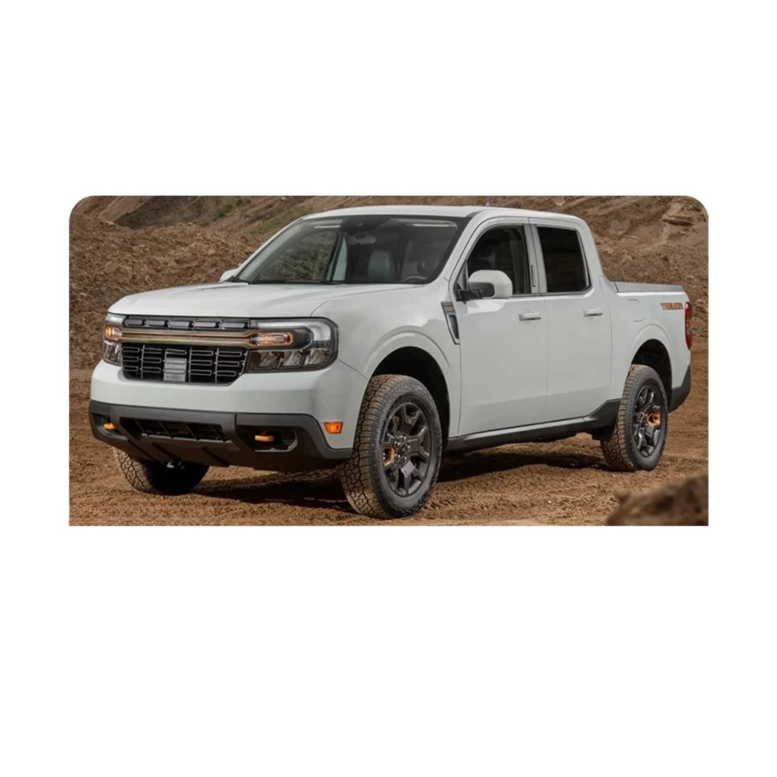 Schmutzfänger kompatibel for Ford Maverick 2022 2023 XL XLT LARIAT Kotflügel Schmutzfänger Spritzschutz Vorder- und Hinterräder Kotflügel Autozubehör von XFSBHMKH