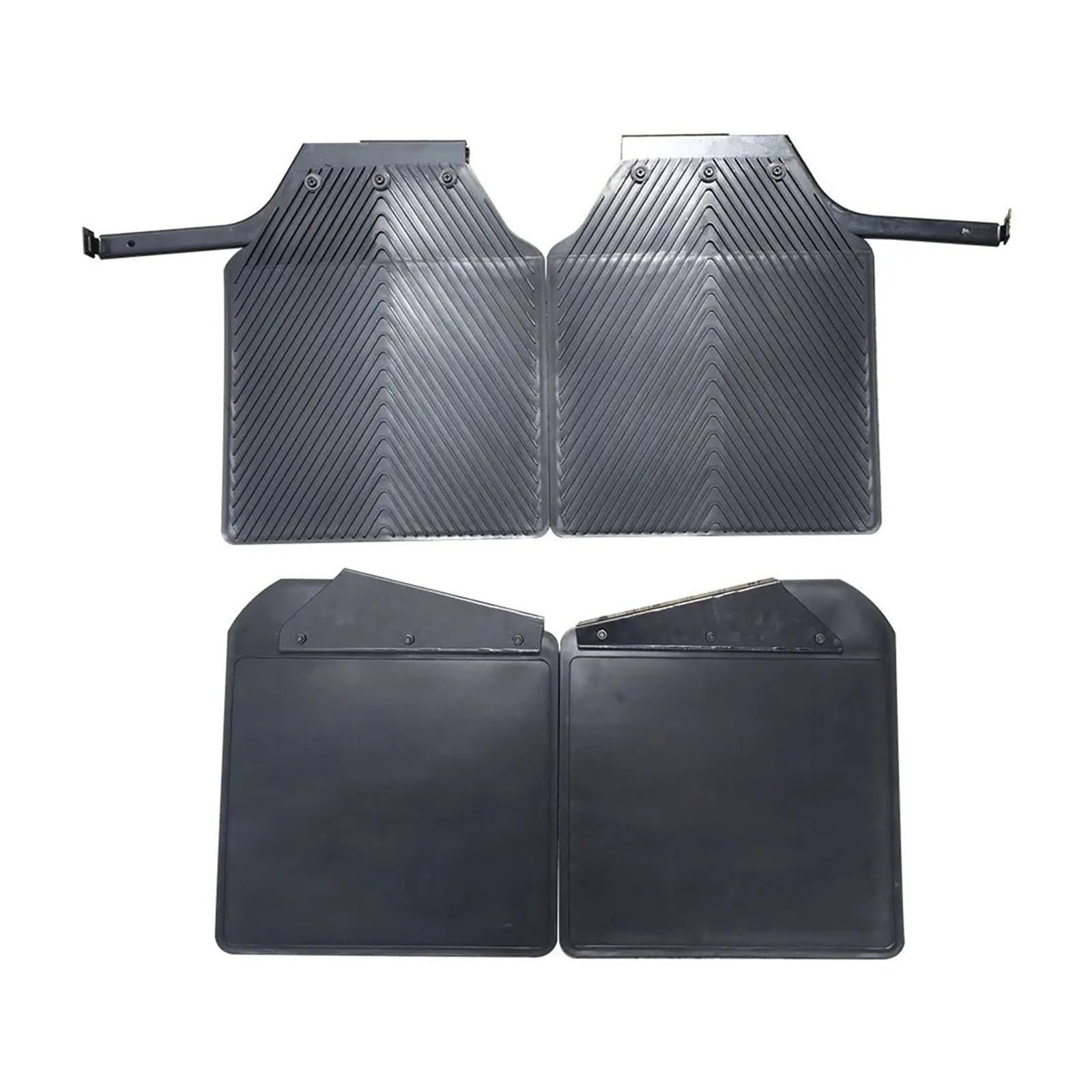 Schmutzfänger vorne und hinten, kompatibel mit Land Rover Defender 110, Schmutzfänger, Spritzschutz, Schmutzfänger, Kotflügelverbreiterungen, Autozubehör Schmutzfänger vorne und hinten, kompatibel mit Land Rover Defender 110, Schmutzfänger, Spritzschutz, Schmutzfänger, Kotflügelverbreiterungen, Autozubehör von XFSBHMKH