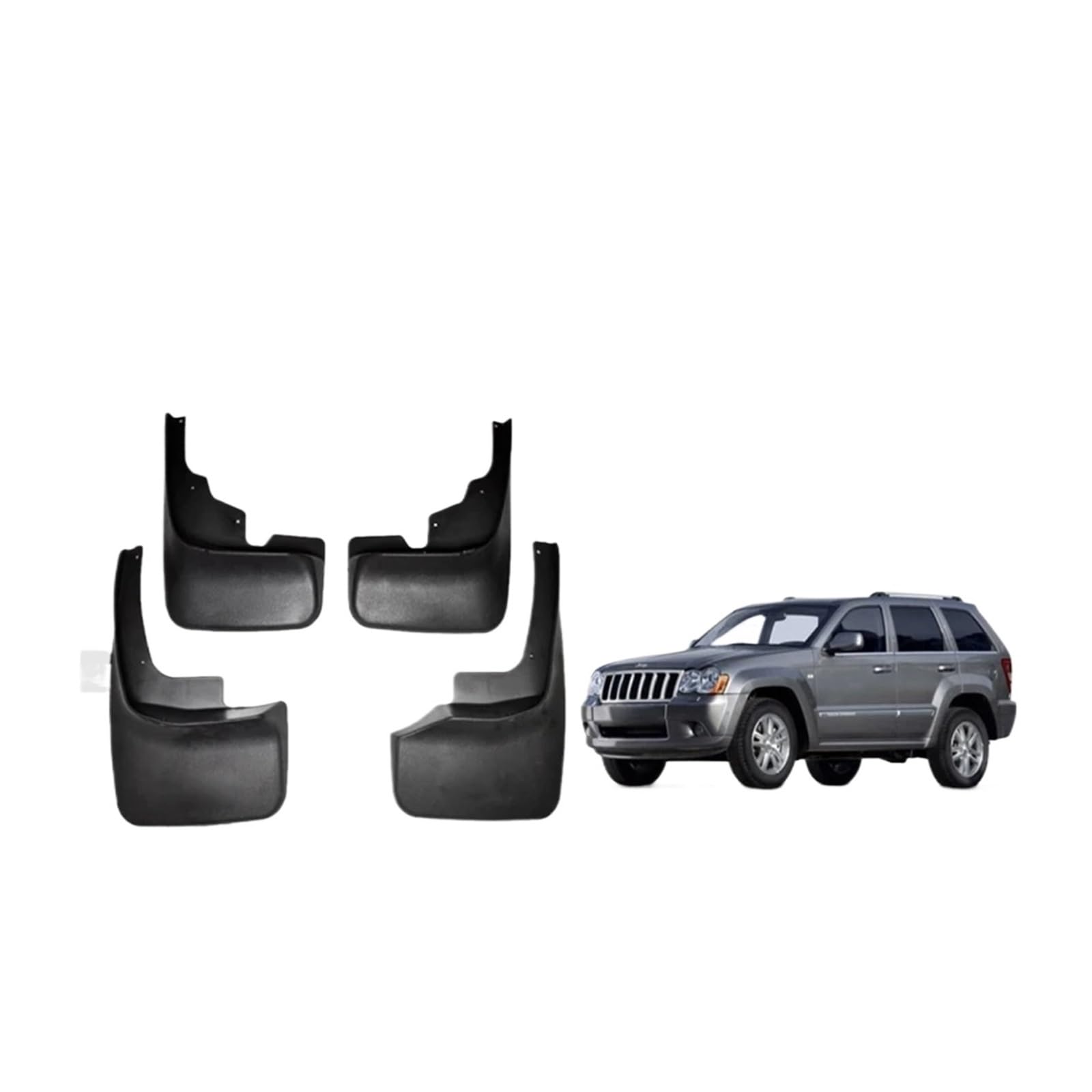 Vorne Hinten 4 Stück Kompatibel for Jeep Grand Cherokee 2005-2010 Schmutzfänger Spritzschutz Schmutzfänger Kotflügel Kotflügel Autozubehör Vorne Hinten 4 Stück Kompatibel for Jeep Grand Cherokee 2005-2010 Schmutzfänger Spritzschutz Schmutzfänger Kotflügel Kotflügel Autozubehör von XFSBHMKH