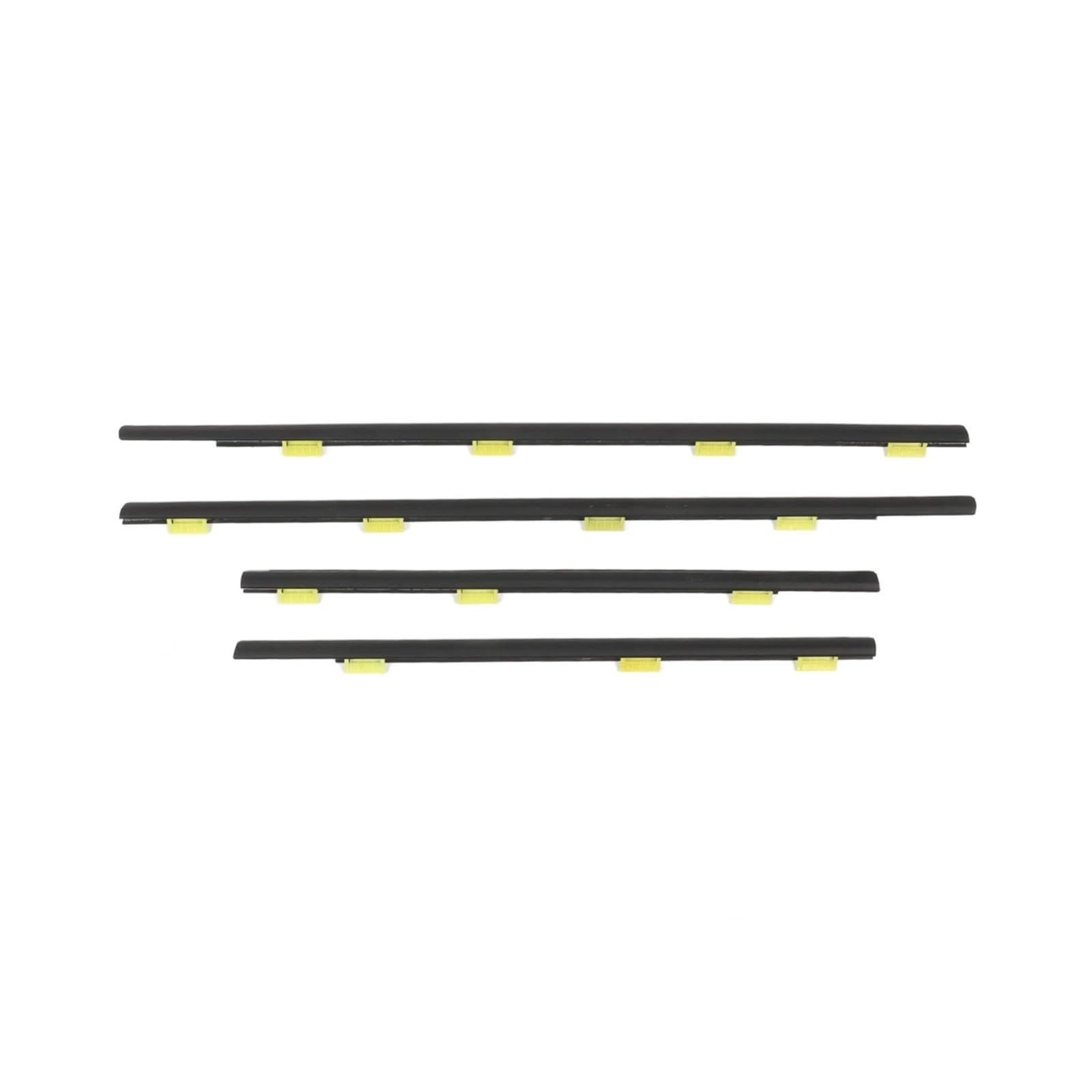Weatherstrip Türgurt 72450 SCA E01 Vorne Hinten Außenfenster Weatherstrip Gürtel Kompatibel mit Honda CRV 2002 ‑ 2006 Türgurtform von XFSBHMKH