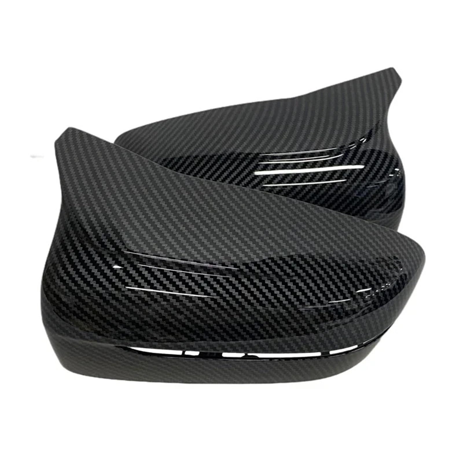 Außenspiegelabdeckung Aus Karbonfaser, Passend Für BMW 3er/5er/6er/7er/8er G11 G12 G14 G15 G16 G20 G21 G30 G31 2019 2020.(RHD-Carbon pattern) von XFYESL