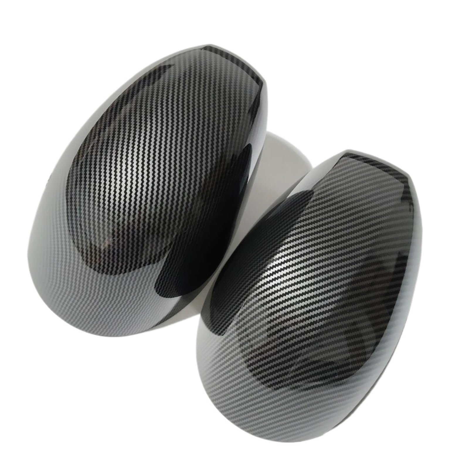 ​Auto-Rückspiegelabdeckung links + rechts, Gehäuse, passend für BMW Mini Cooper F54 F55 F56 F57 F60 2020 2021 2022 2023 2024.(Carbon fiber pattern) von XFYESL