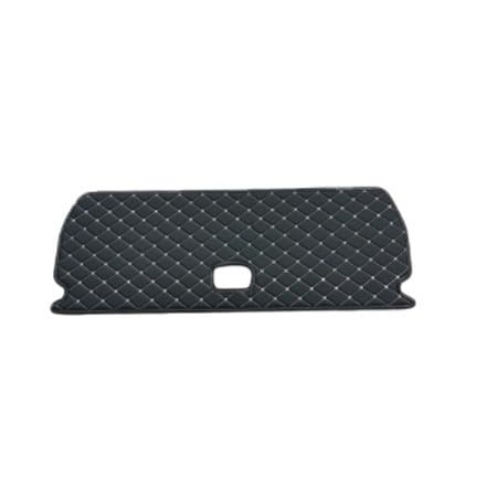 Car Trunk Liner 1 stücke wasserdichte Auto Kofferraum Zurück Abdeckung Pad Leder Hinten Tür Matte Fit Für Smart 451 Fortwo Smart 453 Fortwo Kofferraumwanne(Gray) von XFYESL