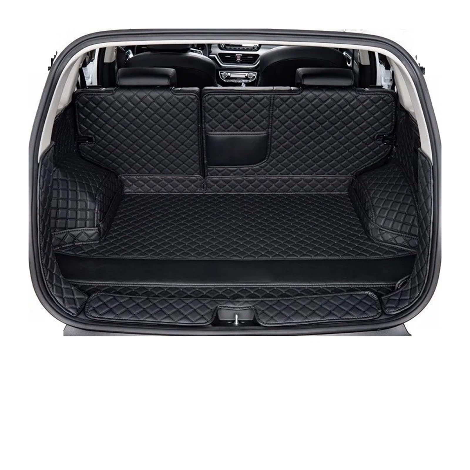 Car Trunk Liner Auto-Kofferraummatte, vollständige Abdeckung, passend für Kia K3/Ceed 2019–2023, 2022, 2021, 2020, Auto-Abdeckung, Cargo-Liner, Innenraum Kofferraumwanne(Black) von XFYESL