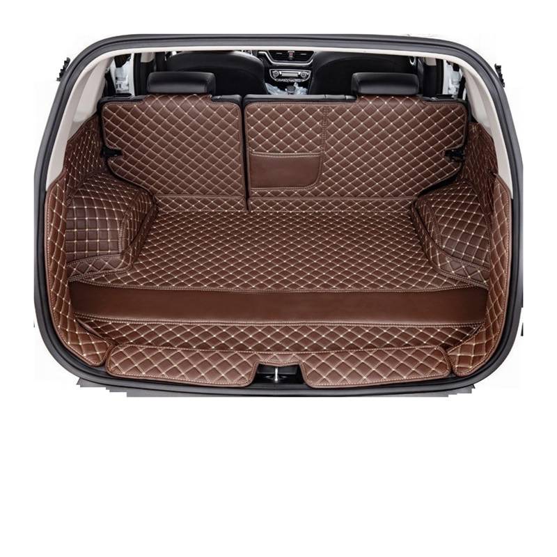 Car Trunk Liner Auto-Kofferraummatte, vollständige Abdeckung, passend für Kia K3/Ceed 2019–2023, 2022, 2021, 2020, Auto-Abdeckung, Cargo-Liner, Innenraum Kofferraumwanne(Brown) von XFYESL