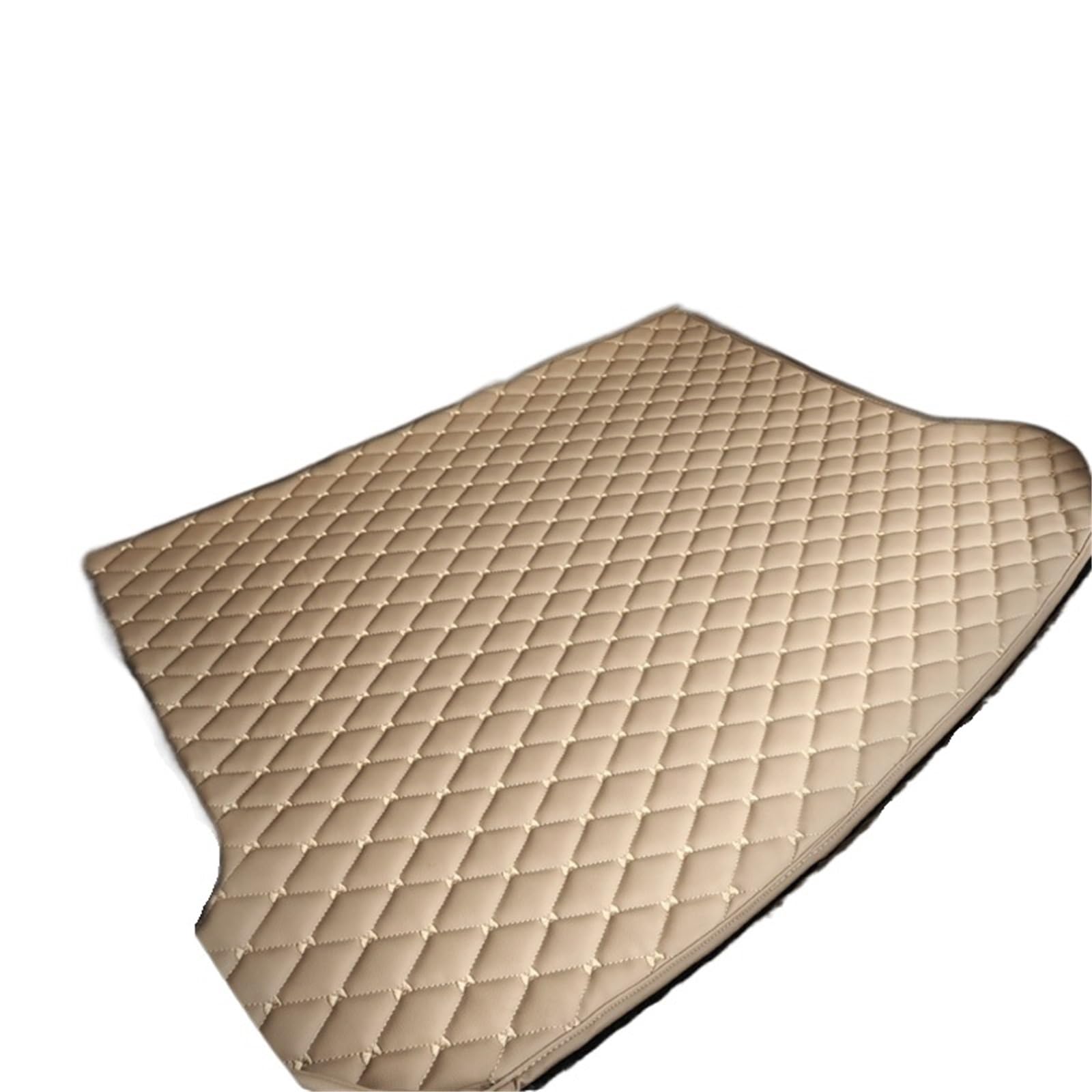 Car Trunk Liner Auto-Kofferraummatte Fit für Audi A7 2019 2020 2021 Cargo-Liner Teppich Innenteile Zubehör Abdeckung Kofferraumwanne(Beige) von XFYESL