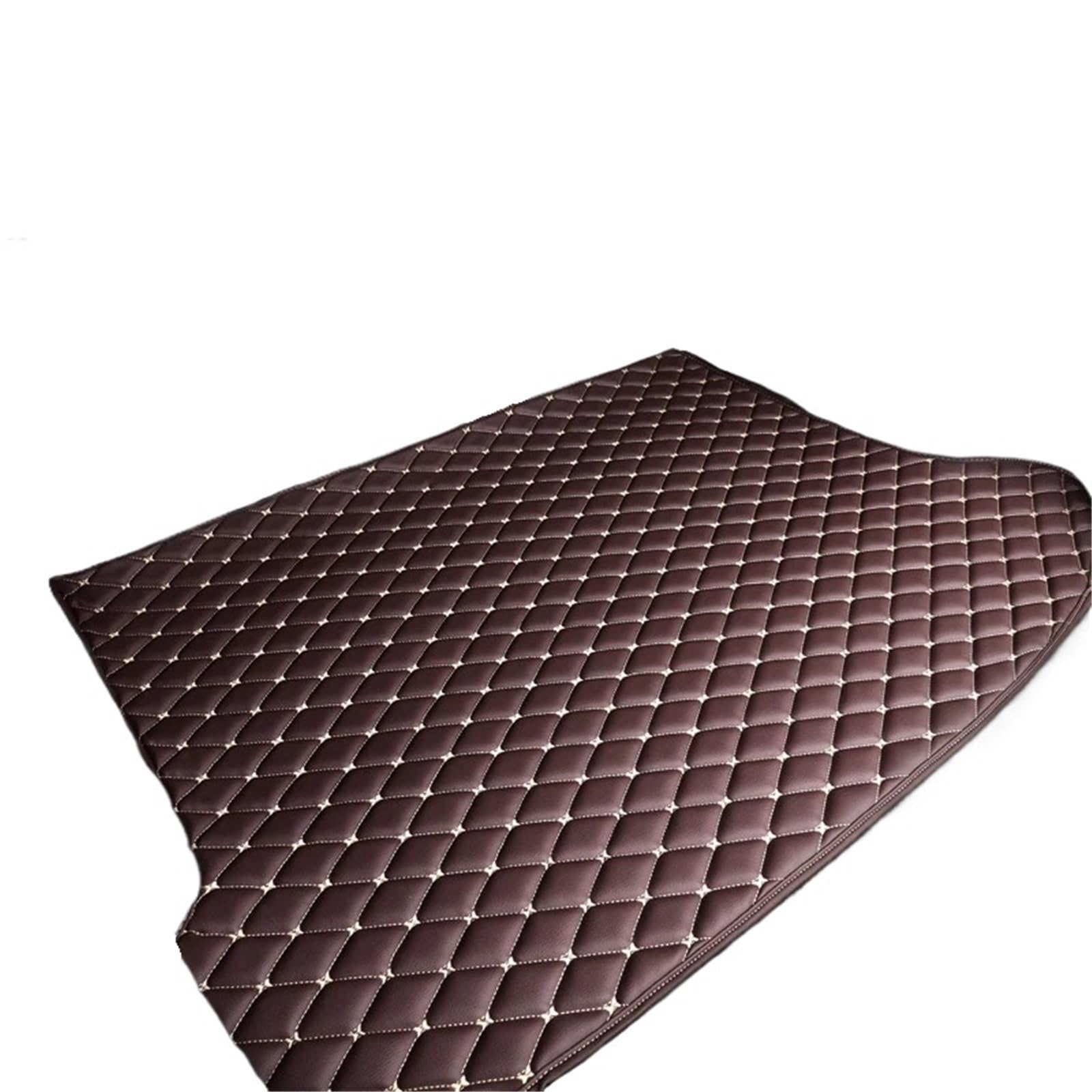 Car Trunk Liner Auto-Kofferraummatte Fit für Audi A7 2019 2020 2021 Cargo-Liner Teppich Innenteile Zubehör Abdeckung Kofferraumwanne(Coffee) von XFYESL