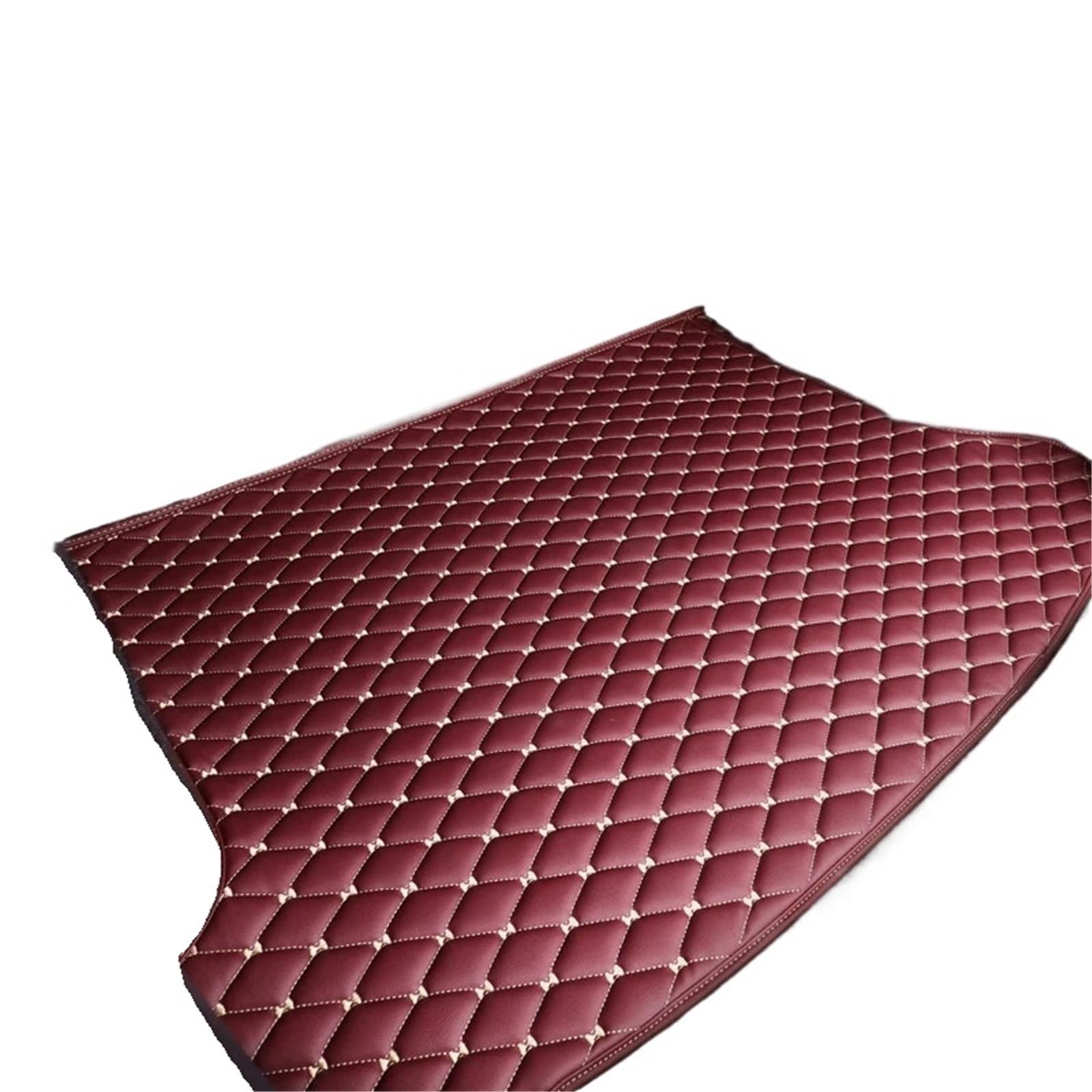 Car Trunk Liner Auto-Kofferraummatte Fit für Audi A7 2019 2020 2021 Cargo-Liner Teppich Innenteile Zubehör Abdeckung Kofferraumwanne(Wind Red) von XFYESL
