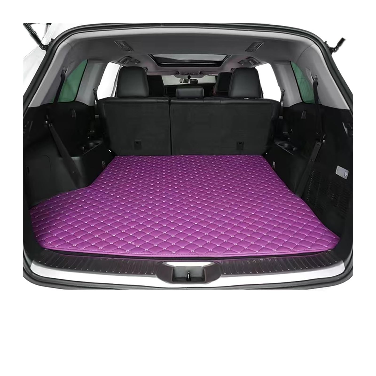 Car Trunk Liner Auto-Kofferraummatten Fit für Kia Stinger Cerato Ev6 Rio Seltos Ceed Auto Boot Interior wasserdichte Schutzpolster Kofferraumwanne(Color 1) von XFYESL