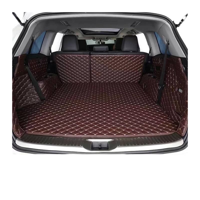 Car Trunk Liner Auto-Kofferraummatten Fit für Kia Stinger Cerato Ev6 Rio Seltos Ceed Auto Boot Interior wasserdichte Schutzpolster Kofferraumwanne(Color 10) von XFYESL