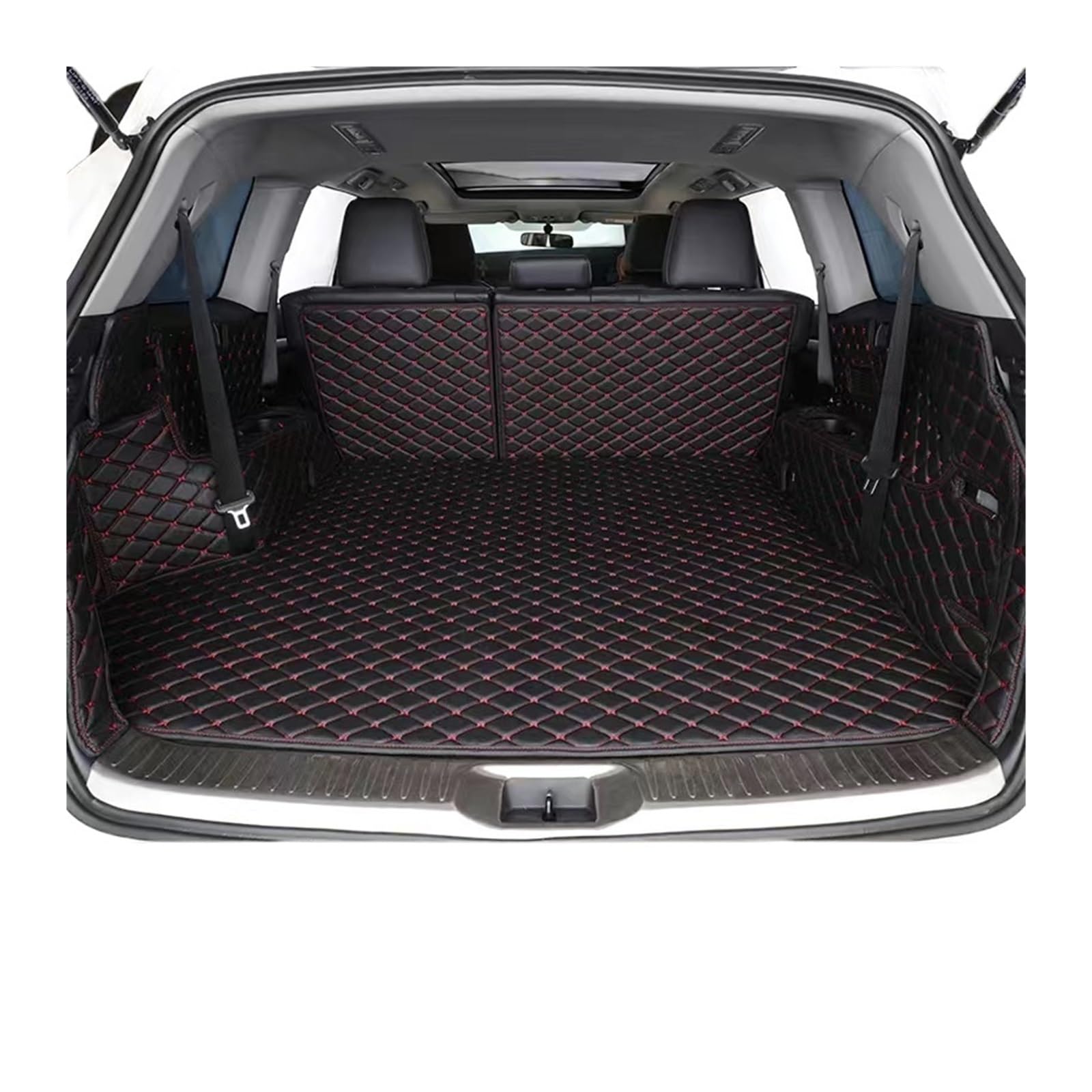 Car Trunk Liner Auto-Kofferraummatten Fit für Kia Stinger Cerato Ev6 Rio Seltos Ceed Auto Boot Interior wasserdichte Schutzpolster Kofferraumwanne(Color 11) von XFYESL