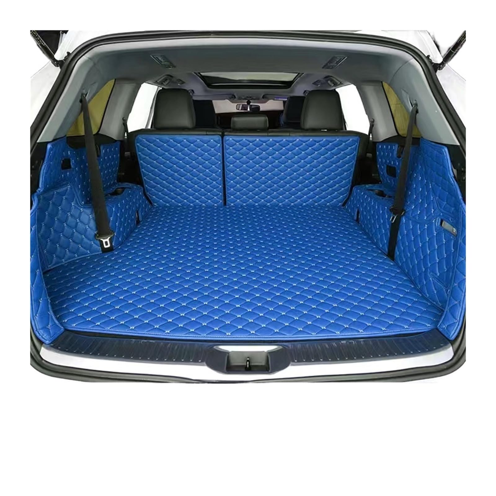 Car Trunk Liner Auto-Kofferraummatten Fit für Kia Stinger Cerato Ev6 Rio Seltos Ceed Auto Boot Interior wasserdichte Schutzpolster Kofferraumwanne(Color 15) von XFYESL