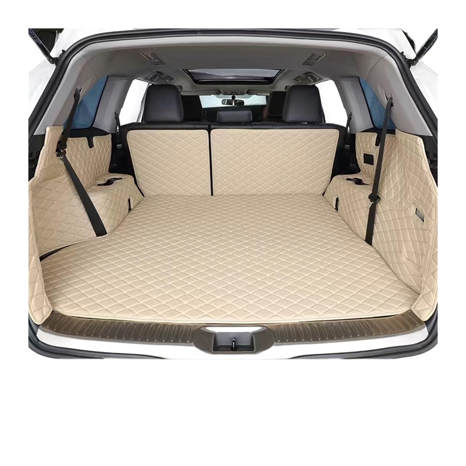 Car Trunk Liner Auto-Kofferraummatten Fit für Kia Stinger Cerato Ev6 Rio Seltos Ceed Auto Boot Interior wasserdichte Schutzpolster Kofferraumwanne(Color 18) von XFYESL