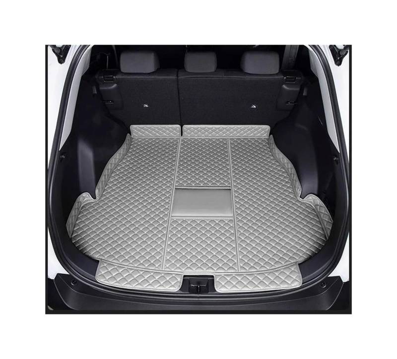 Car Trunk Liner Fit Für Toyota RAV4 2024 2025 Zubehör Kraftstoff PHEV Vollständige Abdeckung Cargo Liner Auto Innen Modifikation Kofferraumwanne(Main Pad Gray,Hybrid) von XFYESL