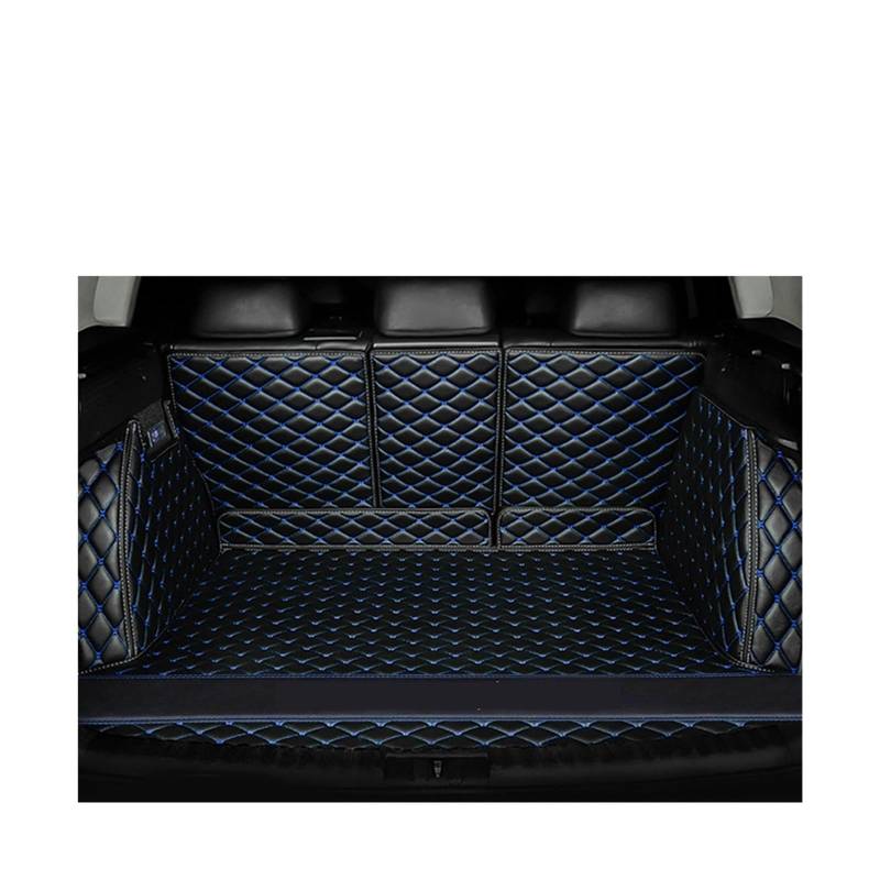 Car Trunk Liner Full Wrap Leder Kofferraummatte FIT Für Ford S-max 2006-2016 Auto Zubehör Kofferraumwanne(E) von XFYESL