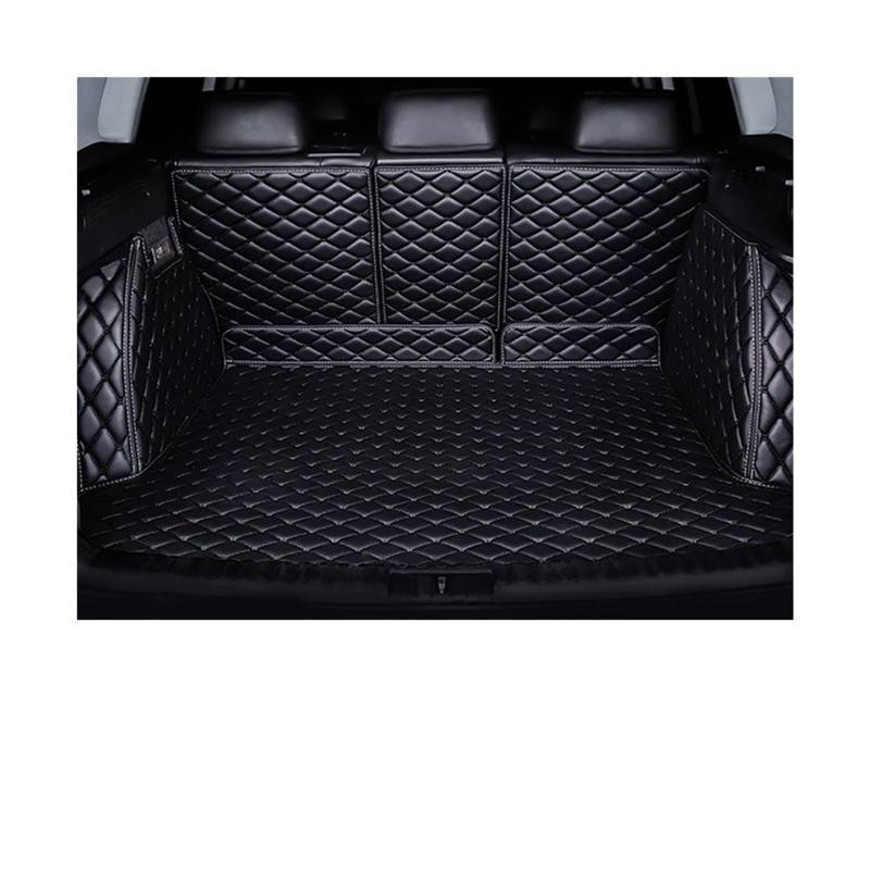Car Trunk Liner Full Wrap Leder Kofferraummatte FIT Für Ford S-max 2006-2016 Auto Zubehör Kofferraumwanne(N) von XFYESL