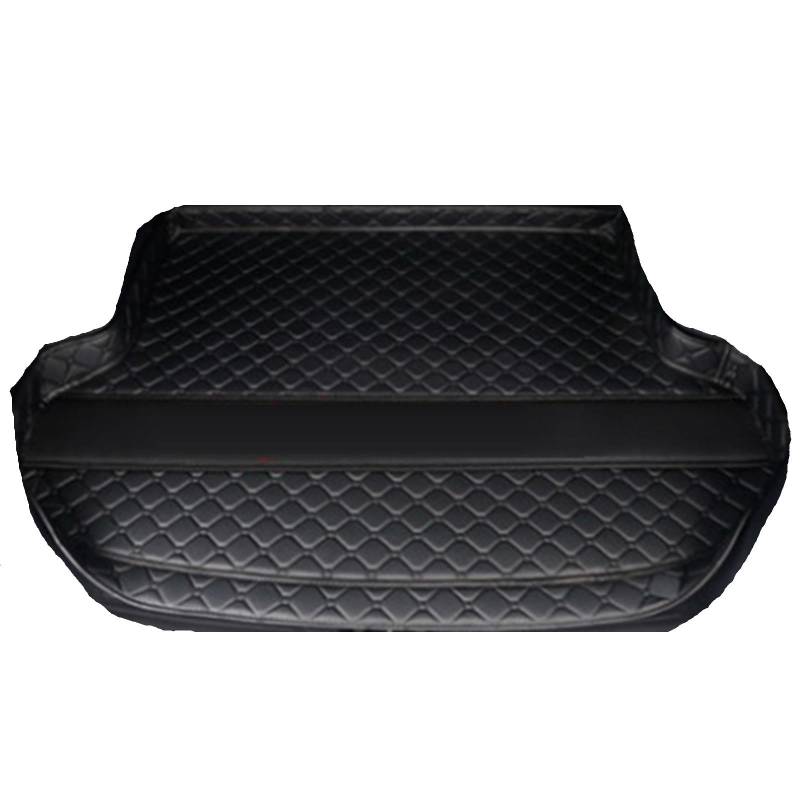 Car Trunk Liner Hohe Seite Kofferraummatte Fit Für Jaguar XF 2008 2009 2010 2011 2012 2013 2014 2015 Cargo-Liner Teppich Innen Kofferraumwanne(Black) von XFYESL