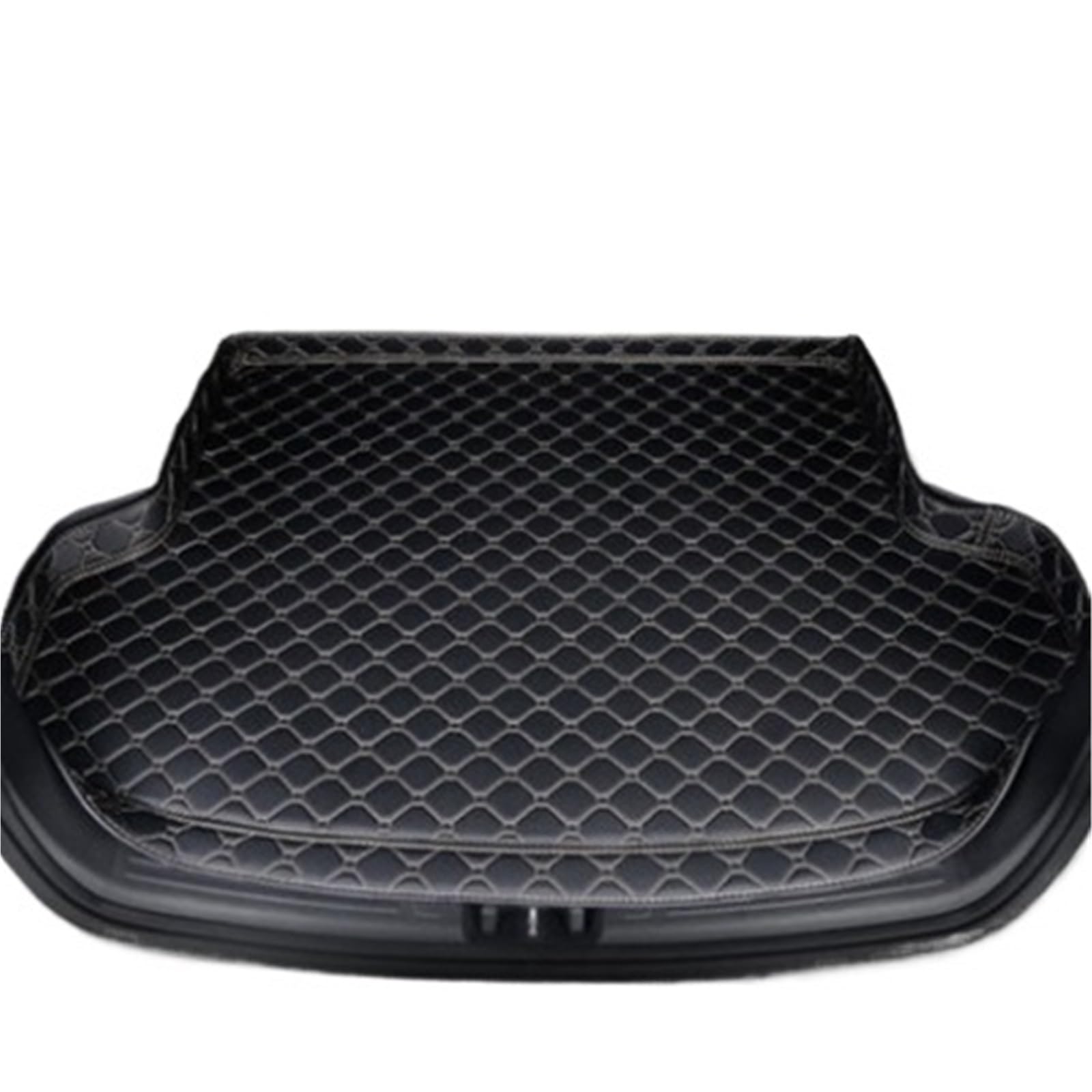 Car Trunk Liner Hohe Seite Kofferraummatte Fit Für Jaguar XF 2008 2009 2010 2011 2012 2013 2014 2015 Cargo-Liner Teppich Innen Kofferraumwanne(White) von XFYESL