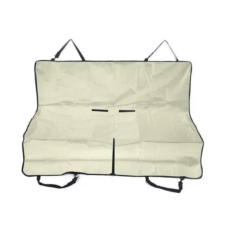 Car Trunk Liner Hundematte, Decke, Hängematte, Welpen-Reisematte, Schutz, langlebig, passend für Haustiere, Schutzmatte für Auto, LKW, SUV Kofferraumwanne(Beige) von XFYESL