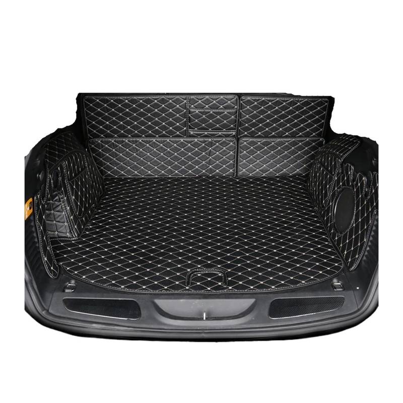 Car Trunk Liner Kofferraummatte für Jeep Grand Cherokee 2011–2020, Cargo-Liner, passend für 2018–2017, 2016–2015, 2014–2013, 2012 Kofferraumwanne(Orange) von XFYESL
