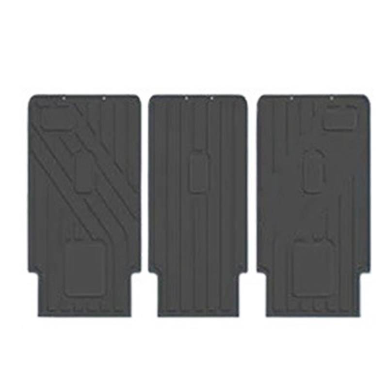 Car Trunk Liner Kofferraummatte passend für Audi Q7 4M 7 Sitze 2016–2023 2017 2018 Kofferraum-Gummi-Cargo-Liner Teppichschutzabdeckung Kofferraumwanne(Grass Green) von XFYESL