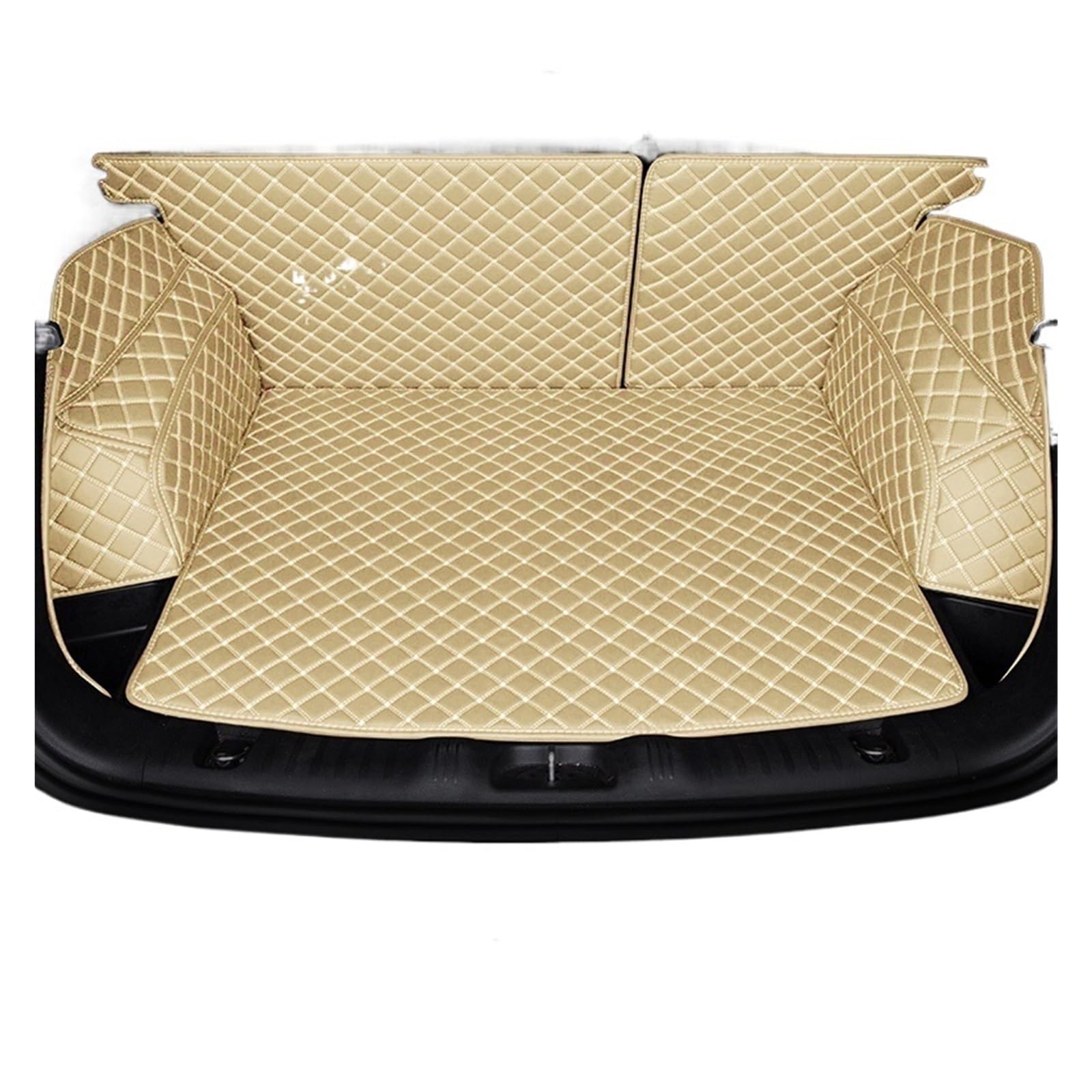 Car Trunk Liner Kofferraummatten passend für Hyundai Tucson 2006–2014 2015 2016 2017 2018 2019 2020 2021 2022–2025 Kofferraumwanne(Beige,2021-2025) von XFYESL