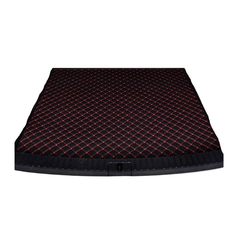Car Trunk Liner Kofferraummatten passend für Hyundai Tucson 2006–2014 2015 2016 2017 2018 2019 2020 2021 2022–2025 Kofferraumwanne(Red Line,2006-2014) von XFYESL