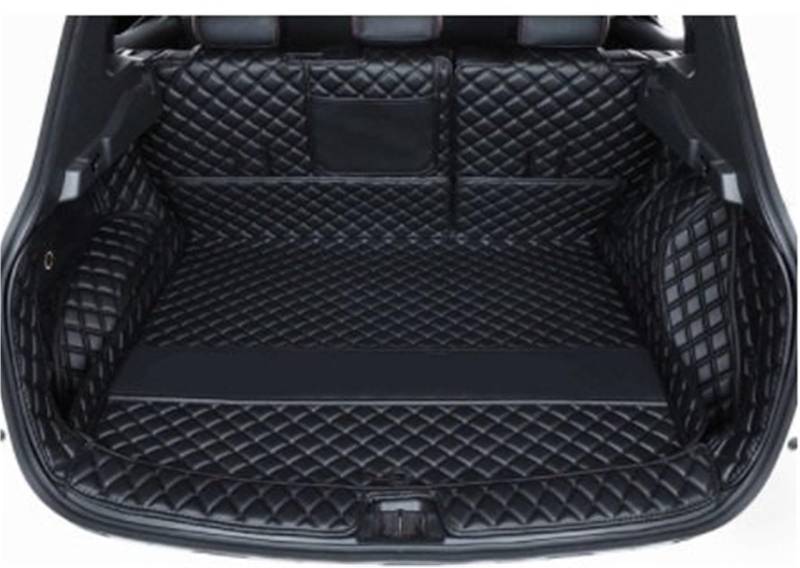 Car Trunk Liner Kofferraummatten passend für Nissan Qashqai J10 2007 2008 2009 2010 2011 Anti-Schmutz-Schutzschale Cargo-Liner Zubehör Kofferraumwanne(Full Set Black) von XFYESL