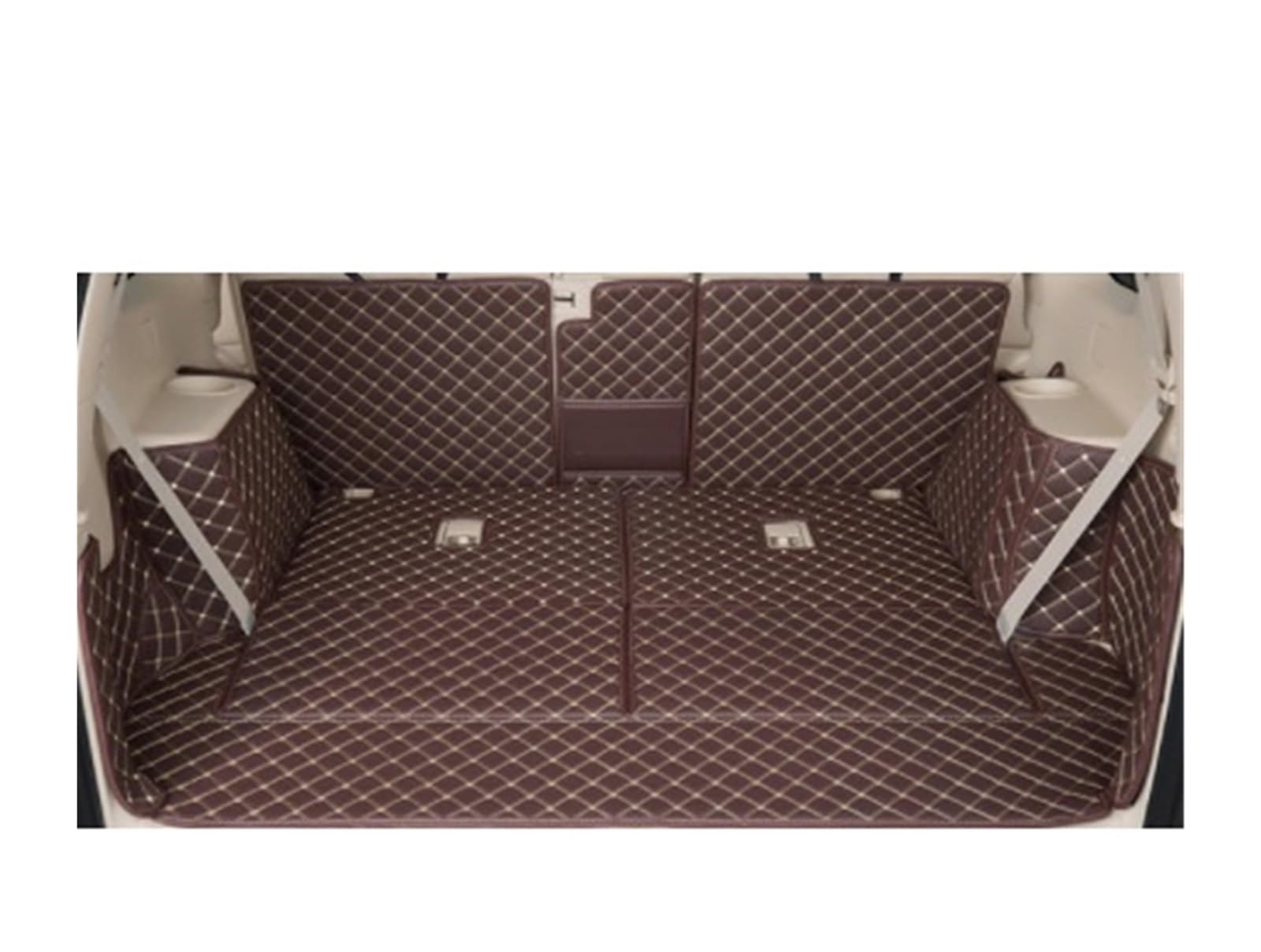 Car Trunk Liner Kofferraummatten passend für Toyota Prado 150 2010 2011 2012 2013 2017 2018 Anti-Schmutz-Schutzschale Cargo-Liner Kofferraumwanne(G) von XFYESL