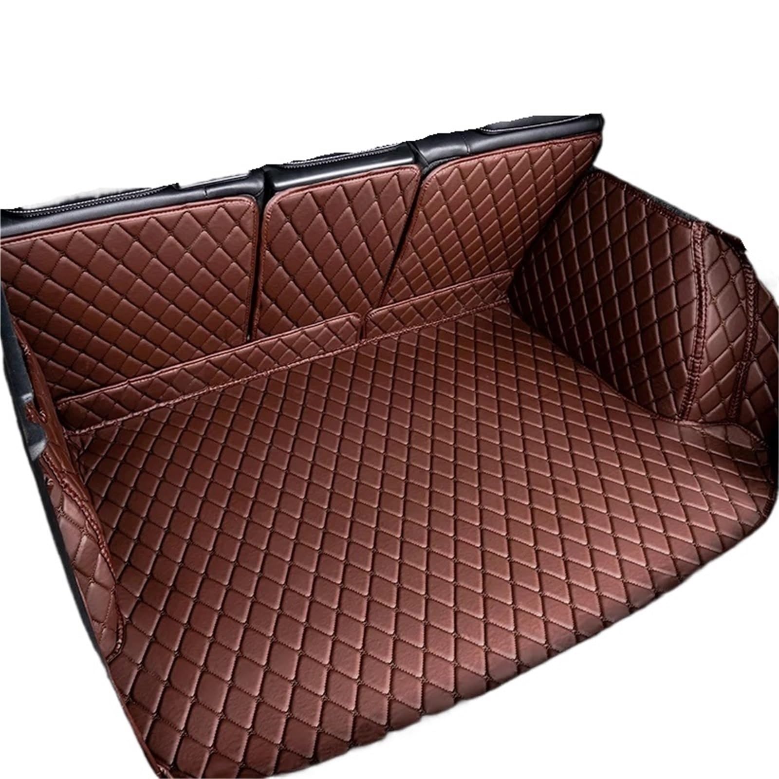 Car Trunk Liner Kofferraumwanne passend für Avatr 07 2024 2025 2026 2027, wasserdichter Teppich, Kofferraummatte, Teppiche, Aufbewahrungsunterlage Kofferraumwanne(Brown-1) von XFYESL