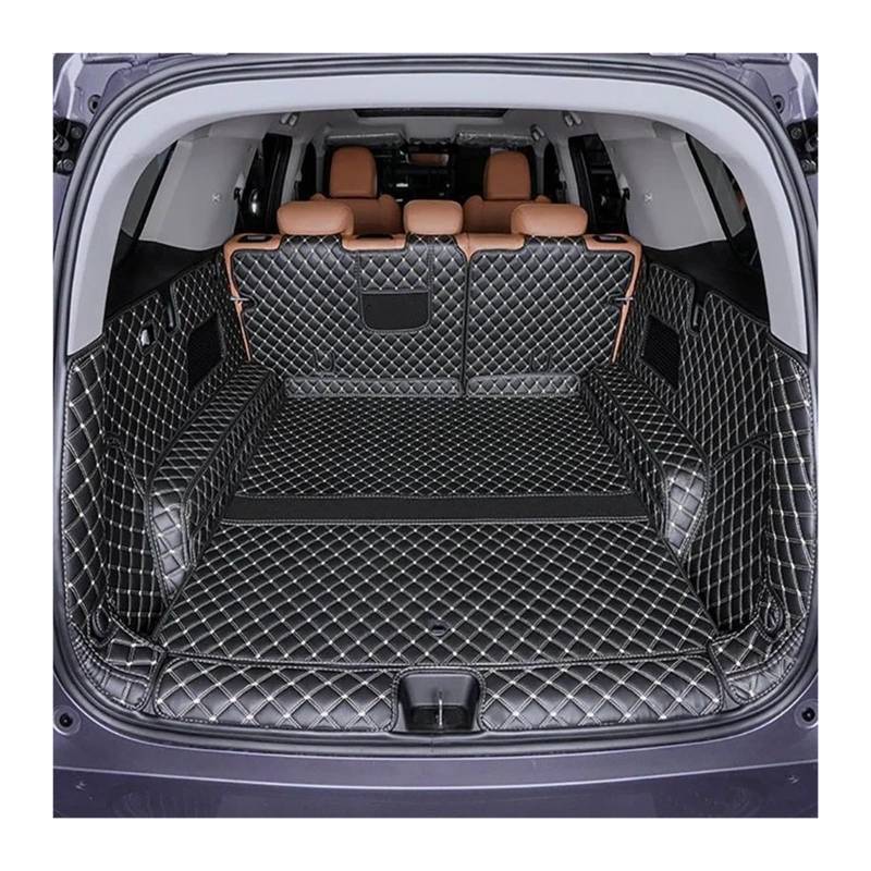 Car Trunk Liner Passend für Great Wall New Haval H5 2024. Passende Kofferraummatte, langlebiger Teppich für den hinteren Stauraum Kofferraumwanne(A Black Meter) von XFYESL