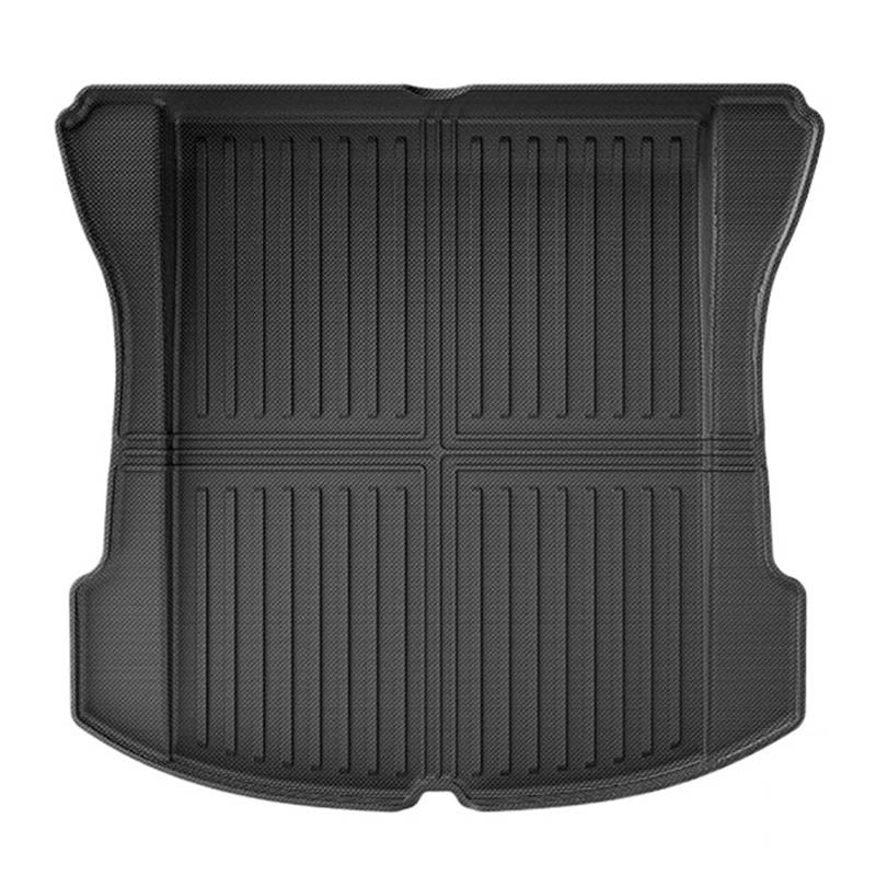 Car Trunk Liner Passend für Tesla Model Y/3 2019–2023, vollständige Abdeckung, Kofferraummatten aus TPE, Schutzpolster für die Rücksitzlehne Kofferraumwanne(for M3 Main Trunk) von XFYESL