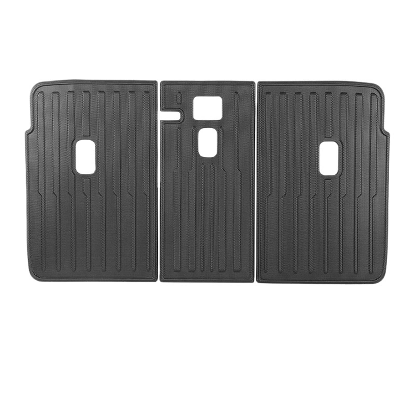 Car Trunk Liner Passend für Tesla Model Y/3 2019–2023, vollständige Abdeckung, Kofferraummatten aus TPE, Schutzpolster für die Rücksitzlehne Kofferraumwanne(for My Backrest Pad) von XFYESL