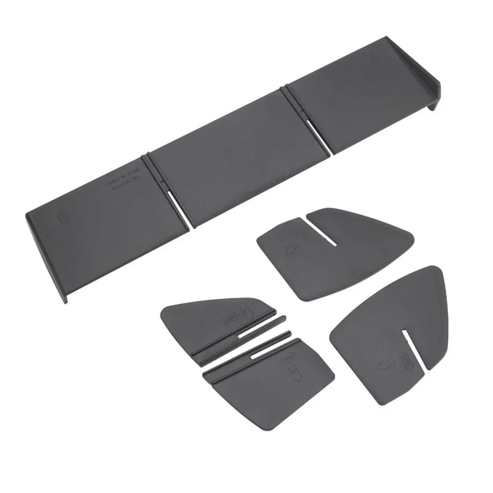 Car Trunk Liner Passend für Tesla Model Y 3 2020–2023 LHD Handschuhfach-Teiler-Organizer Trennplatten Aufbewahrungshalter Handschuhfach Kofferraumwanne Car Trunk Liner Passend für Tesla Model Y 3 2020–2023 LHD Handschuhfach-Teiler-Organizer Trennplatten Aufbewahrungshalter Handschuhfach Kofferraumwanne von XFYESL