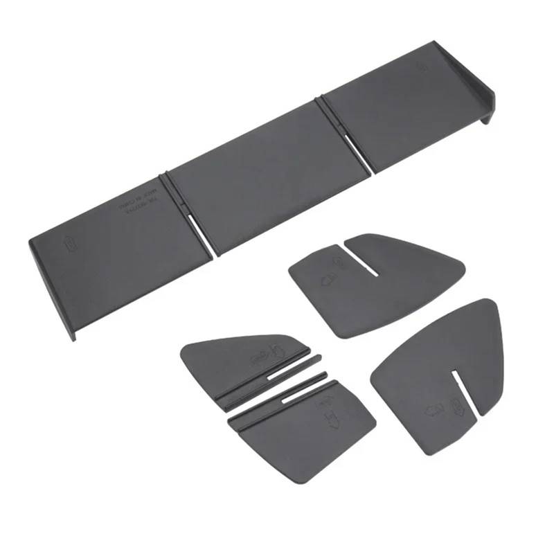 Car Trunk Liner Passend für Tesla Model Y 3 2020–2023 LHD Handschuhfach-Teiler-Organizer Trennplatten Aufbewahrungshalter Handschuhfach Kofferraumwanne von XFYESL