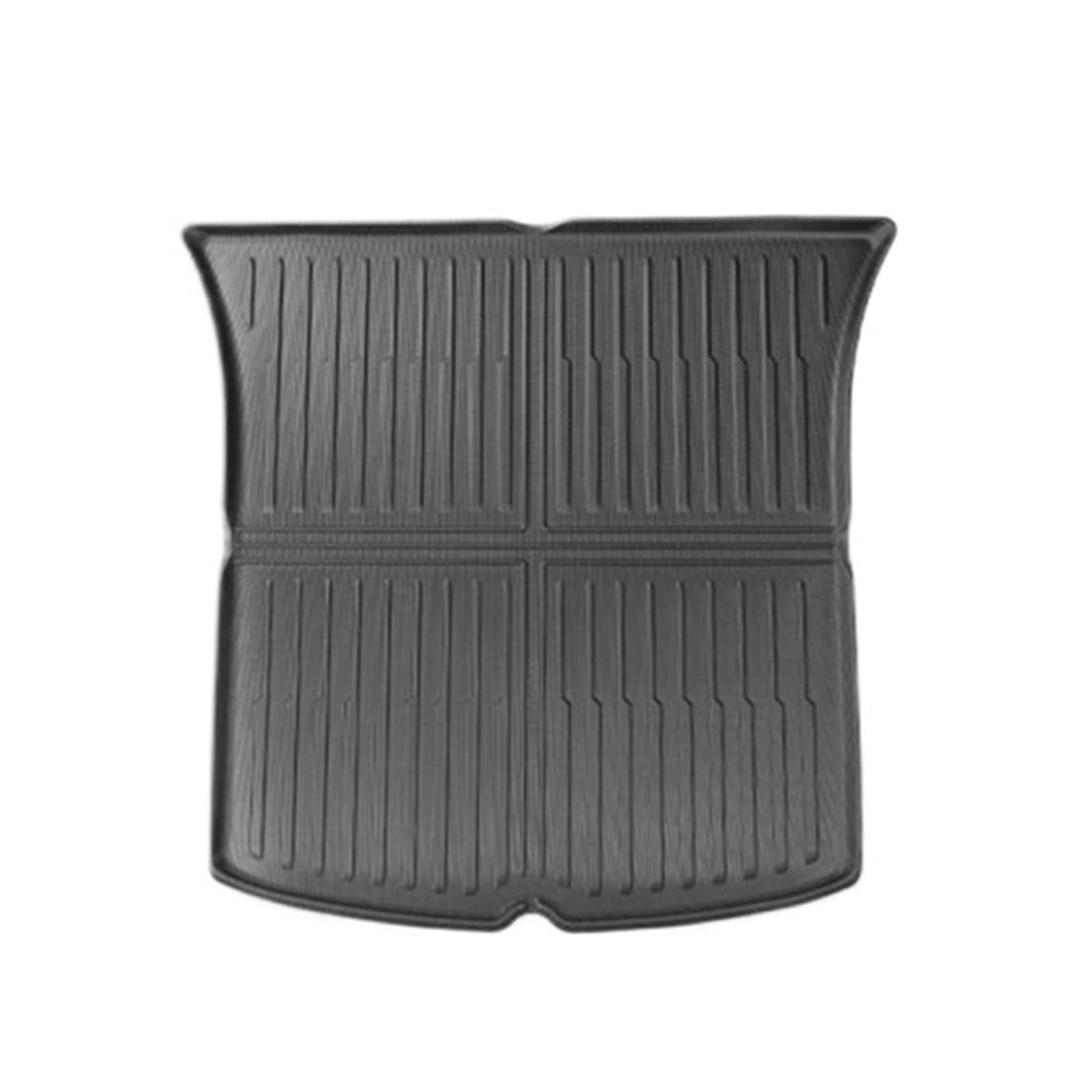 Car Trunk Liner Passend für Tesla Model Y Rücksitzlehne Schutzpolster Kofferraummatte Anti-Kick-Pad Autoinnenraum 2021-2024 Kofferraumwanne(Trunk mat 1pc) von XFYESL