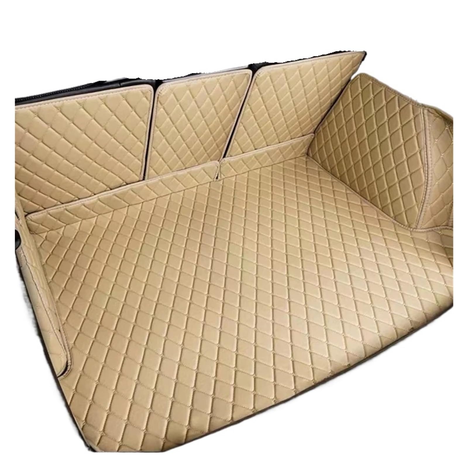 Car Trunk Liner Passend für Volvo XC60 2021 2020 2019 2018 Kofferraummatte Anti-Schmutz-langlebiges Leder-Teppich-Schutzpolster Kofferraumwanne(11) von XFYESL