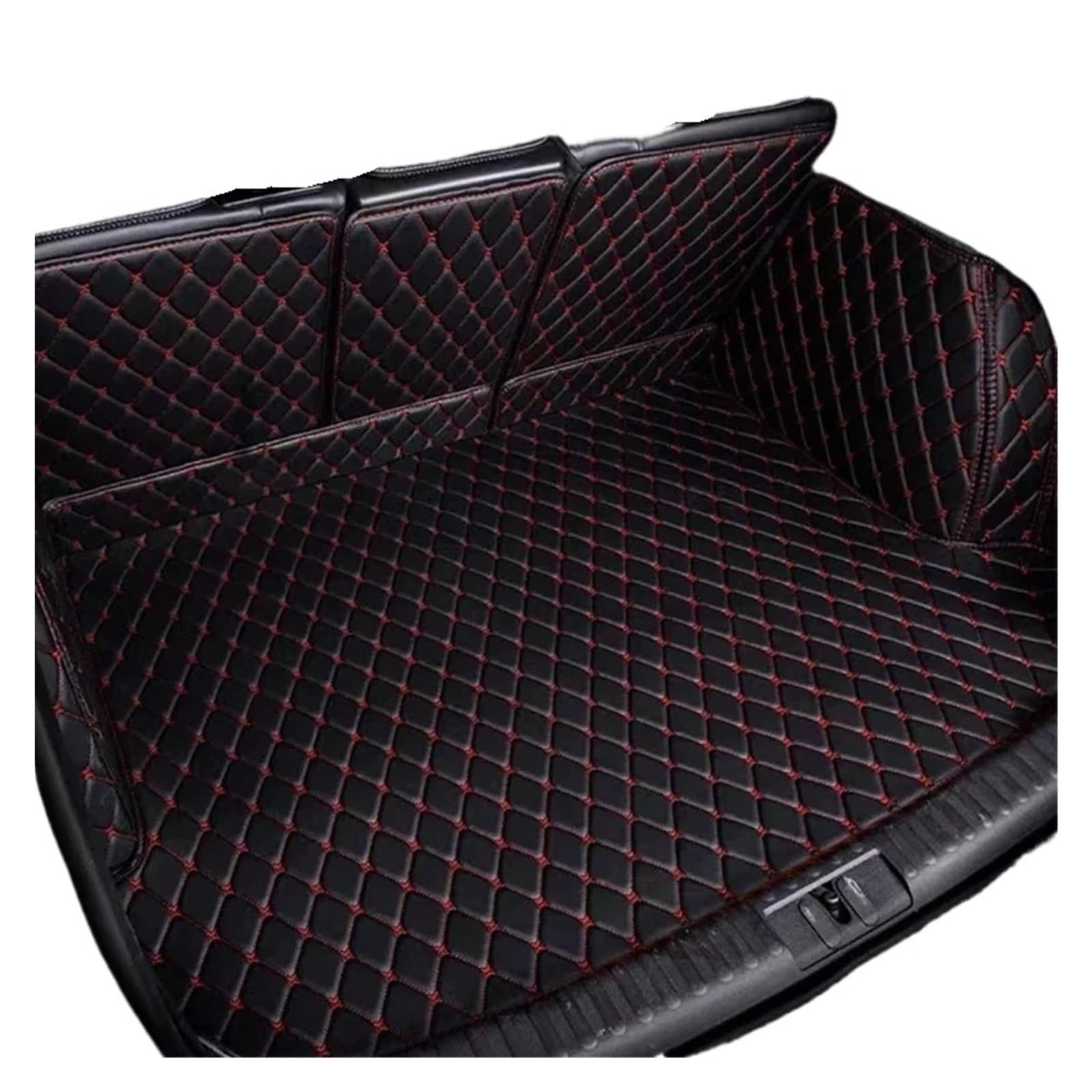 Car Trunk Liner Passend für Volvo XC60 2021 2020 2019 2018 Kofferraummatte Anti-Schmutz-langlebiges Leder-Teppich-Schutzpolster Kofferraumwanne(13) von XFYESL